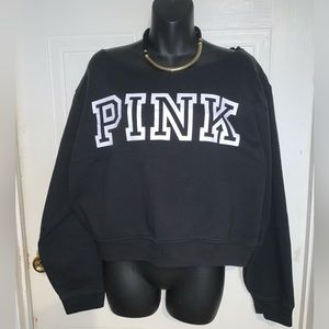 PINK Crop Sweater